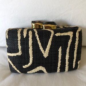 Kayu Rafia Clutch